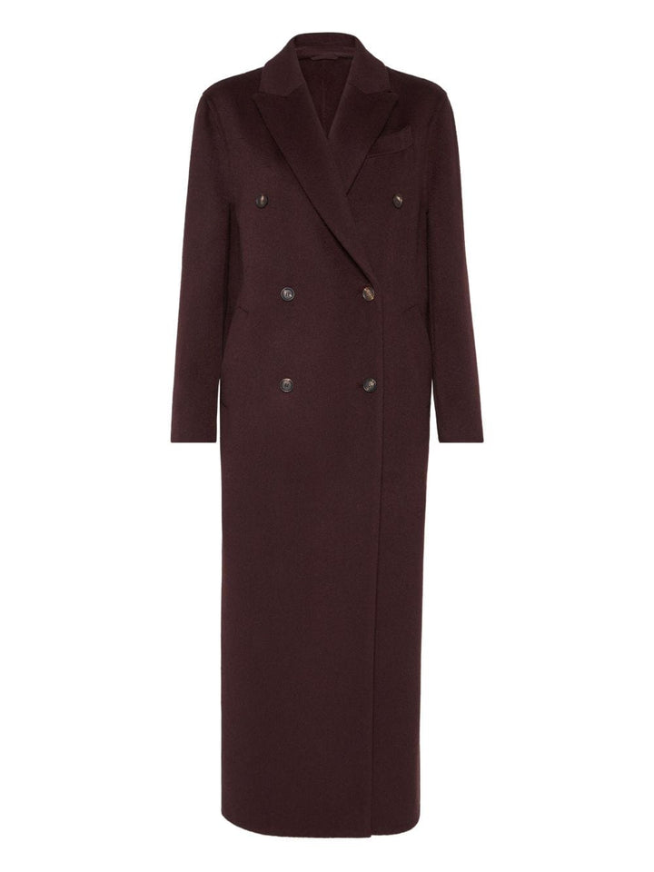 Jackets 44 Brunello Cucinelli Coats Bordeaux Brand