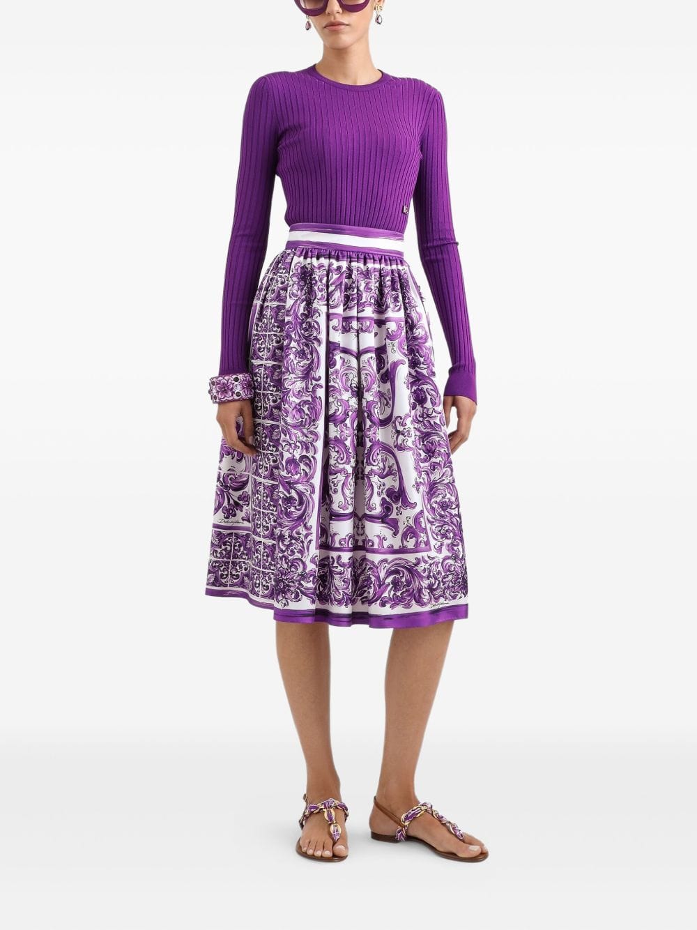 Skirts Dolce & Gabbana Skirts Purple Brand