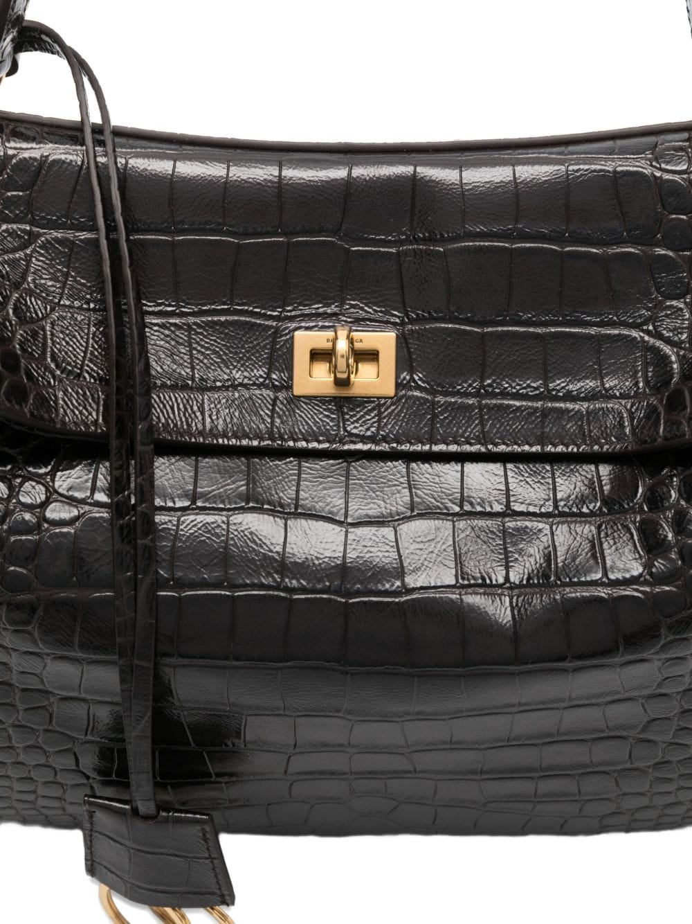 Handbag UNI Balenciaga Rodeo Medium Leather Handbag Brand