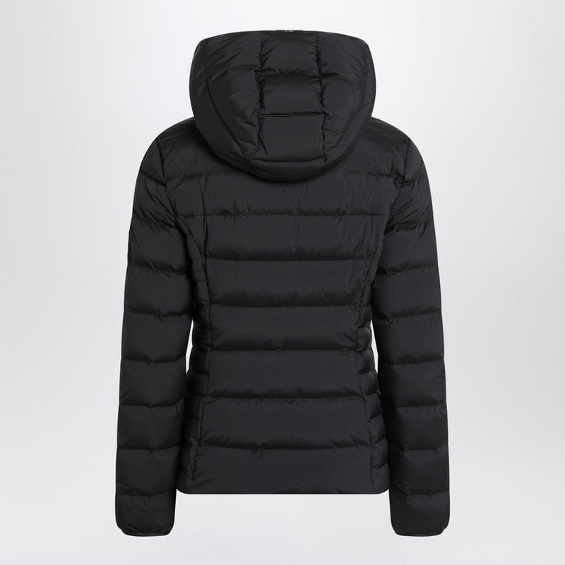 Jackets Moncler Black Herbe hooded puffer jacket Brand