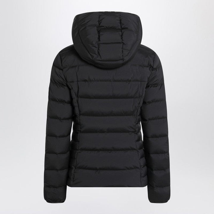 Jackets Moncler Black Herbe hooded puffer jacket Brand