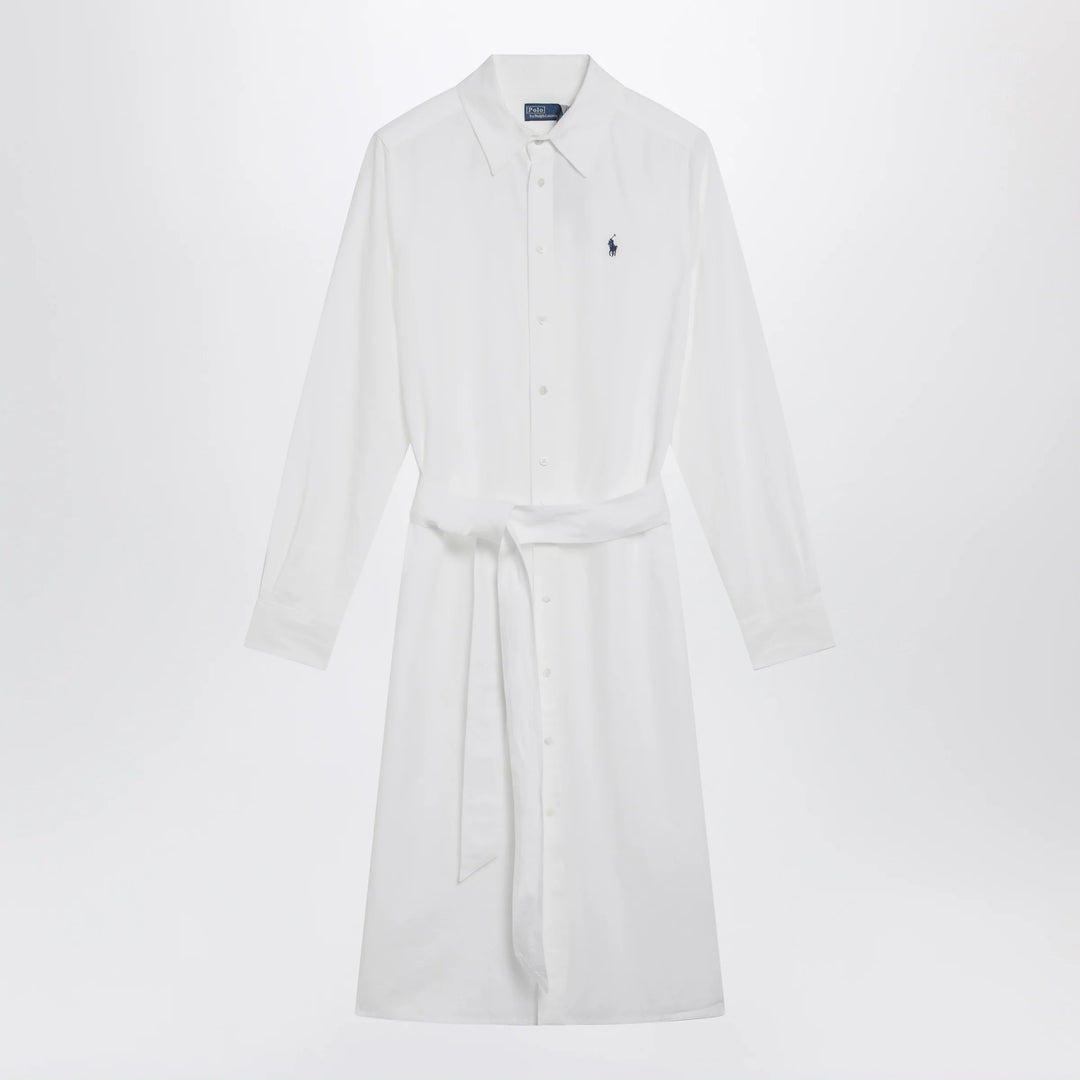 Polo Ralph Lauren - White cotton shirt dress