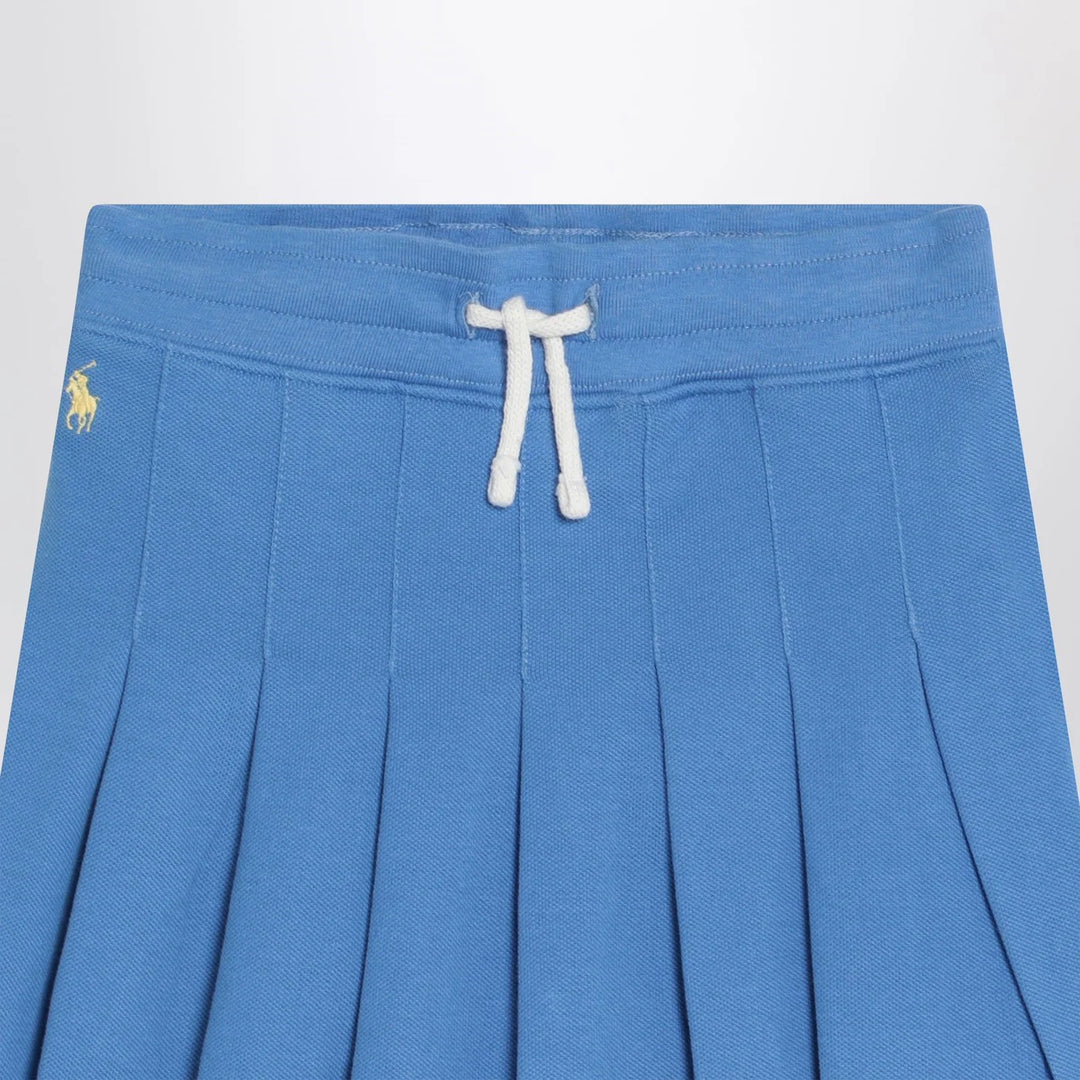 Polo Ralph Lauren - Light blue pleated mini skirt