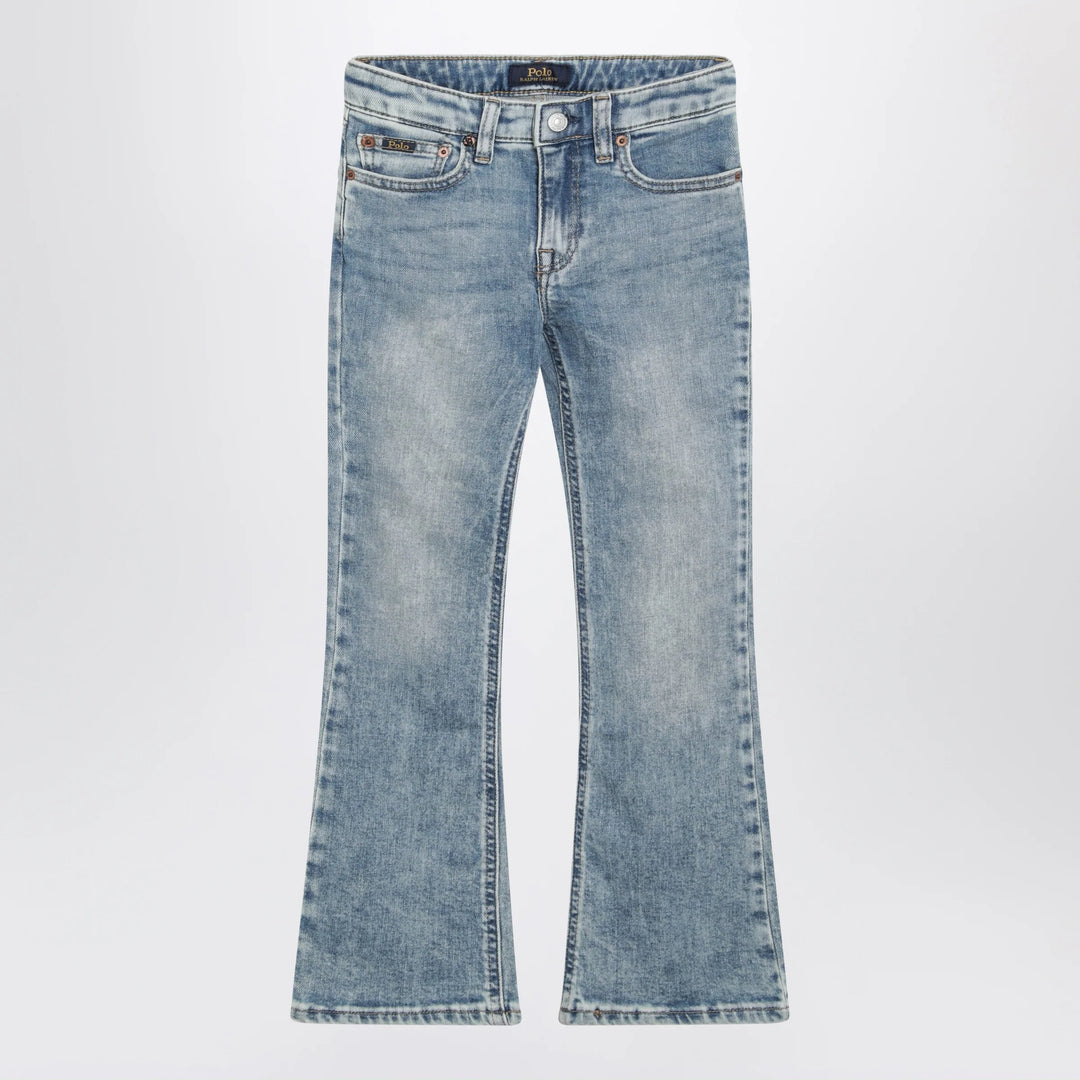 Polo Ralph Lauren - Blue washed-effect jeans