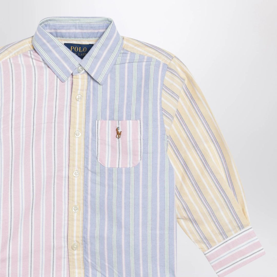 Polo Ralph Lauren - Color-block striped shirt