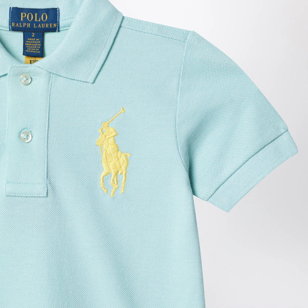 Polo Ralph Lauren - Light blue polo shirt with embroidered logo