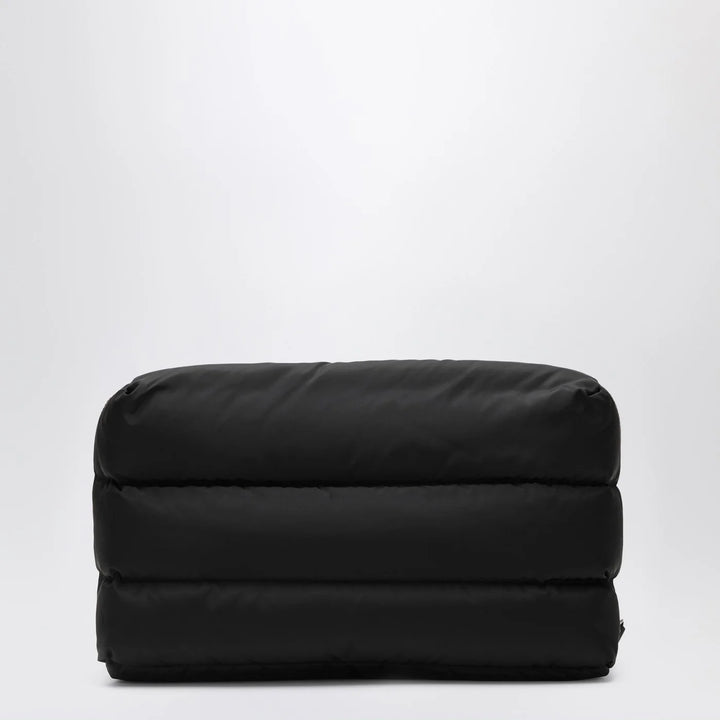 Moncler - Caradoc beauty case in quilted black nylon