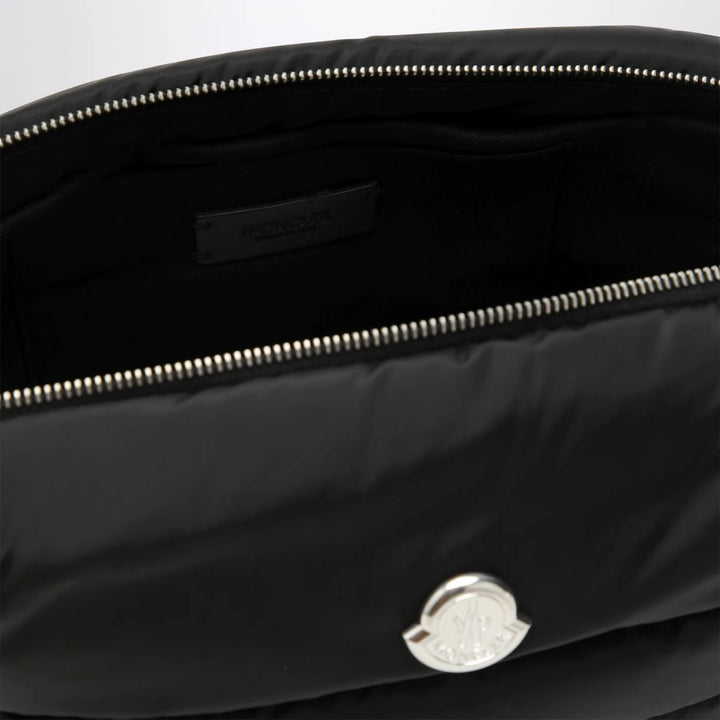 Moncler - Caradoc beauty case in quilted black nylon