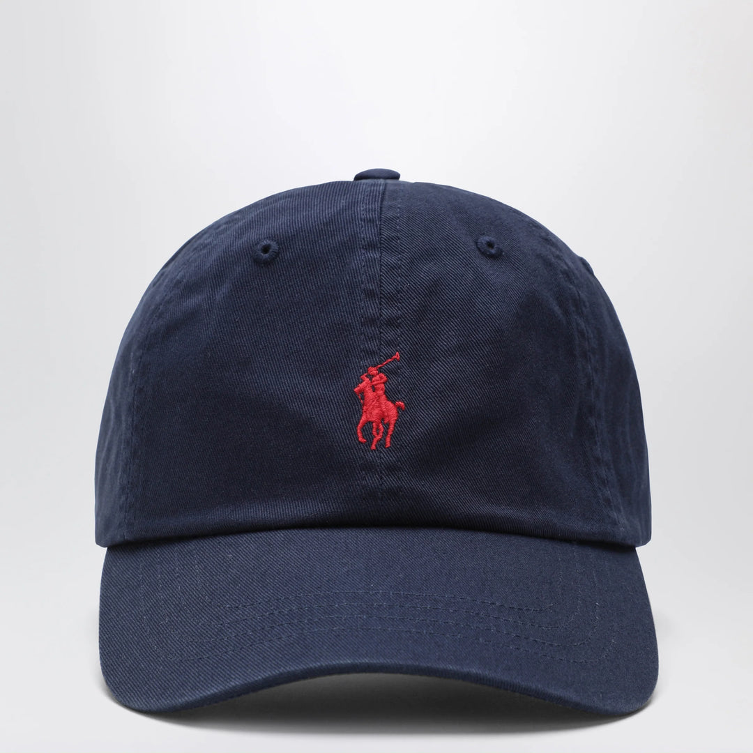 Polo Ralph Lauren - Newport Navy / Red baseball cap with logo
