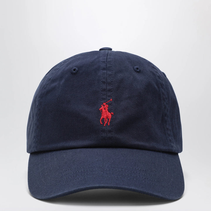 Polo Ralph Lauren - Newport Navy / Red baseball cap with logo