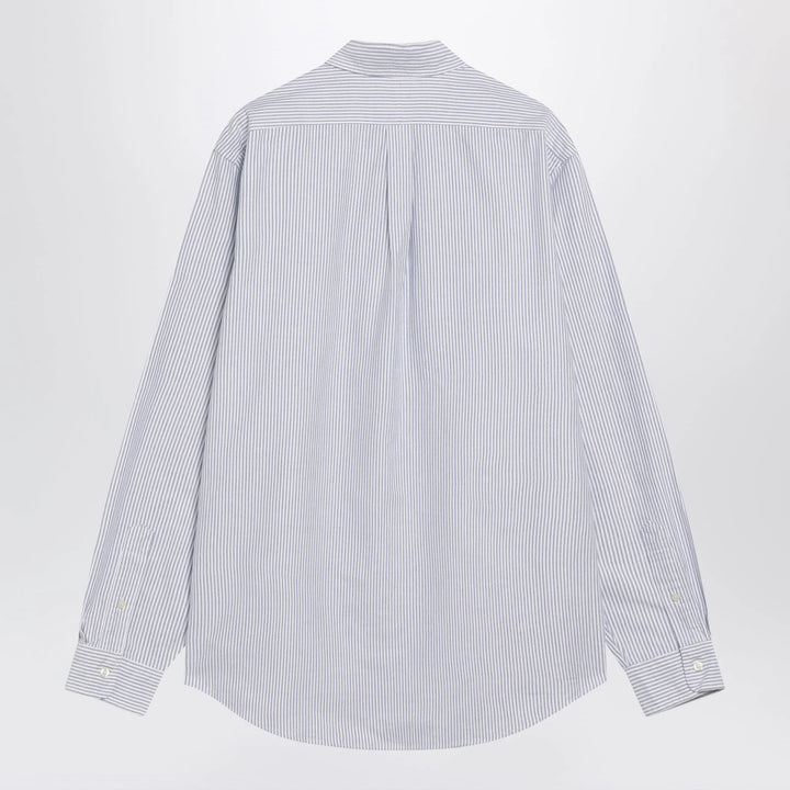 Polo Ralph Lauren - Light blue/white striped Oxford Custom-Fit shirt