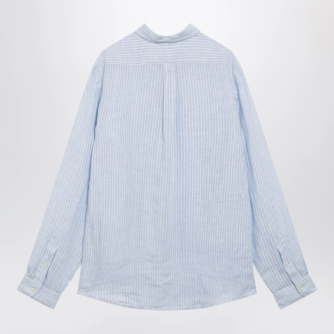 Polo Ralph Lauren - Light blue/white striped linen shirt