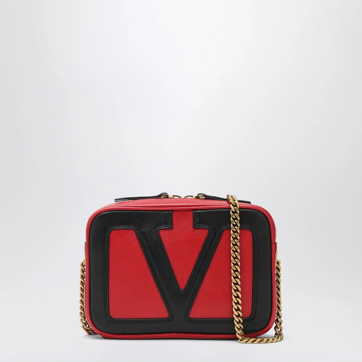 Valentino Garavani - Viva Superstar chain belt bag red/black