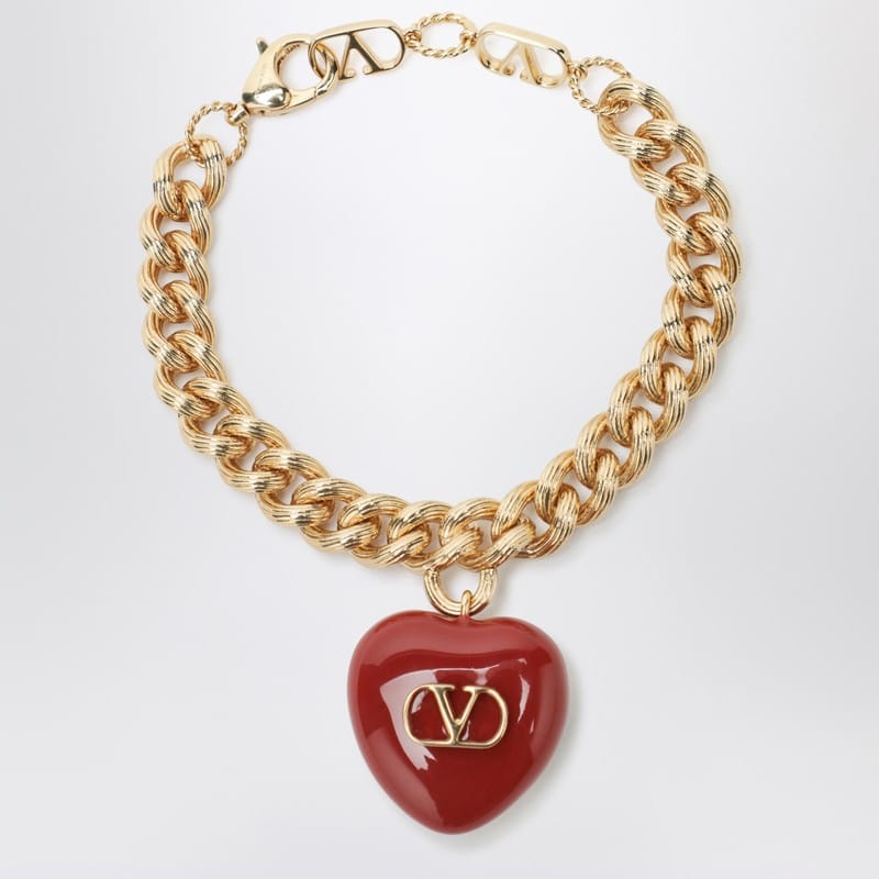 Jewelry Valentino Garavani - Coer Royal gold-tone metal bracelet - M Brand