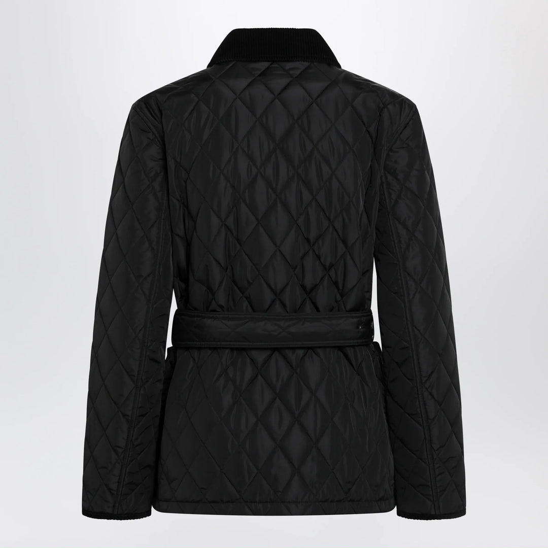 Burberry - Black quilted nylon jacket Brand Apparel &amp; Accessories > Clothing > Outerwear > Coats &amp; Jackets
