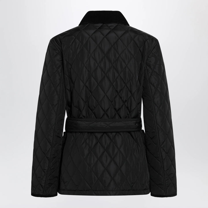 Burberry - Black quilted nylon jacket Brand Apparel &amp; Accessories > Clothing > Outerwear > Coats &amp; Jackets