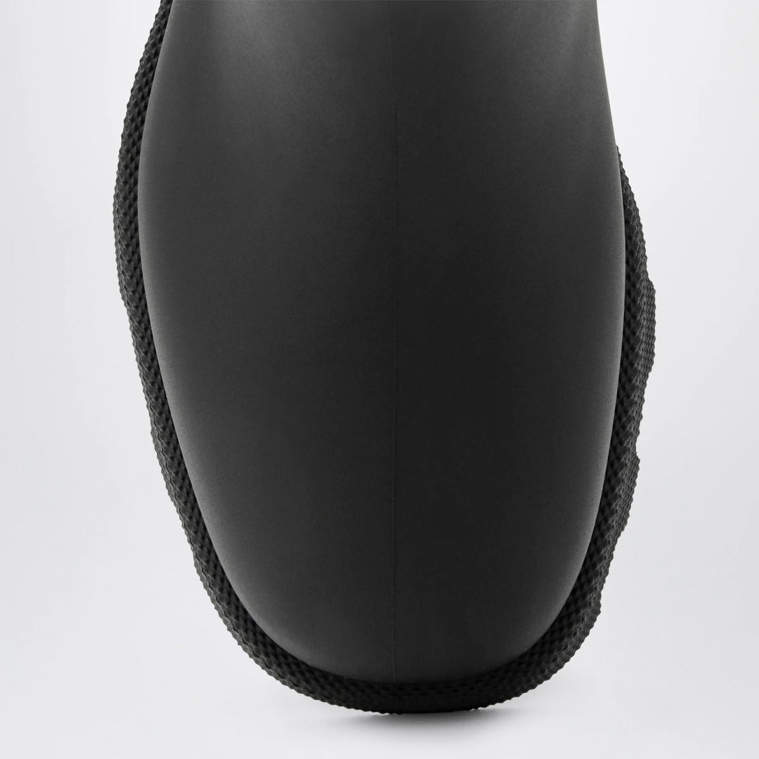 Burberry - Marsh Stamp rubber and nylon rain boots in black