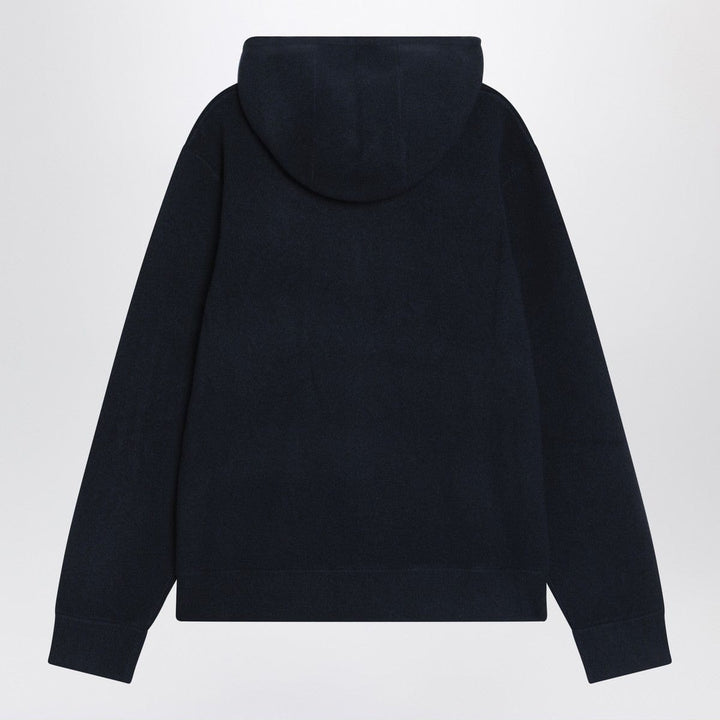 Knitwear Burberry Navy blue zip-up cardigan Brand