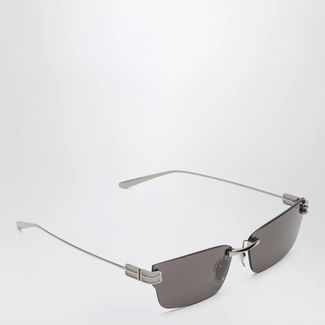 Balenciaga - Gossip rectangular Silver/Black sunglasses
