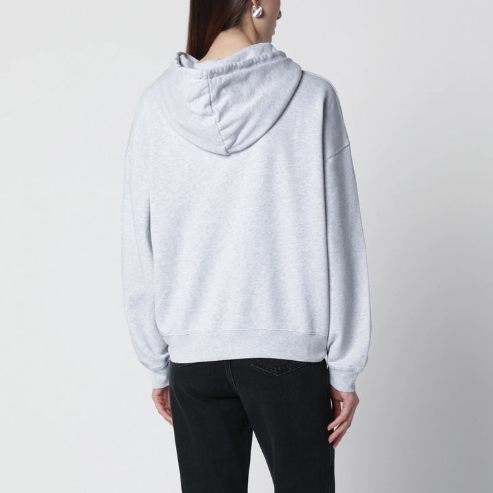 ANINE BING - Harvey New Classic oversized cotton hoodie in grey