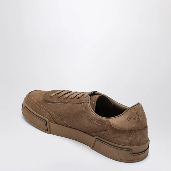 Dolce&amp;Gabbana - Portofino Light Sneakers in hazelnut suede
