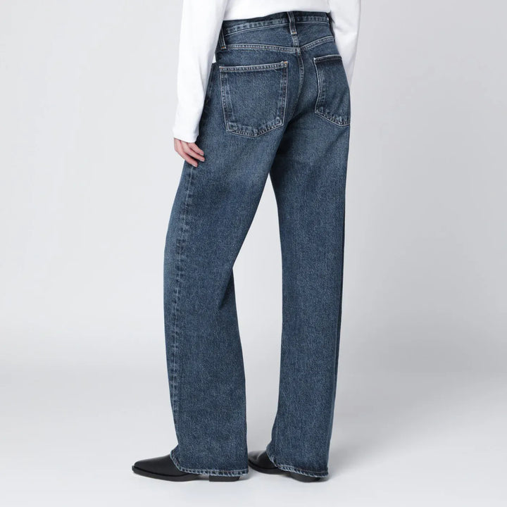 AGOLDE - Blue regenerated denim jeans