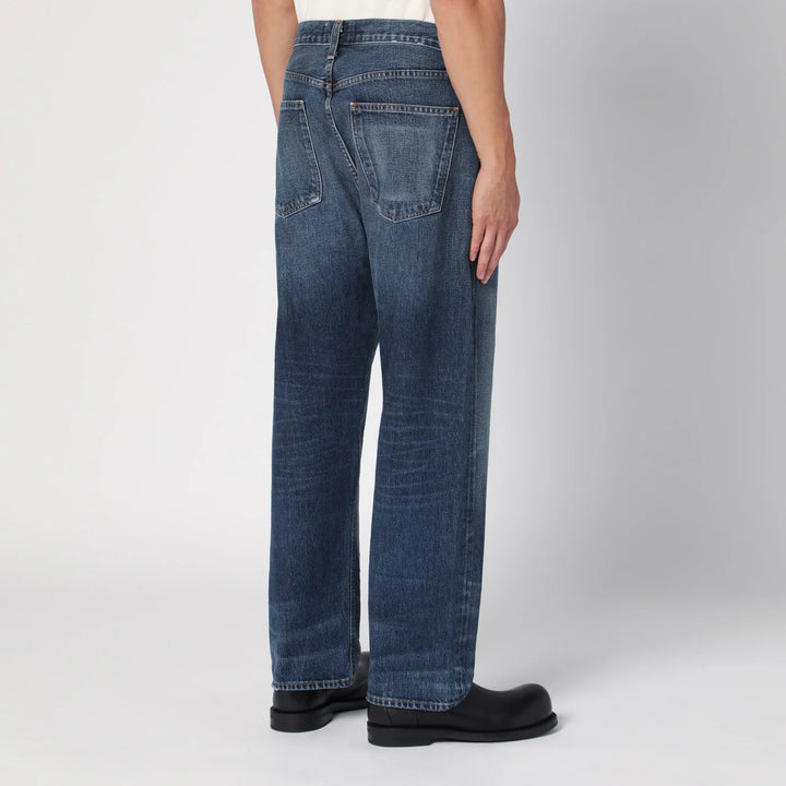 AGOLDE - Blue washed jeans in regenerated denim