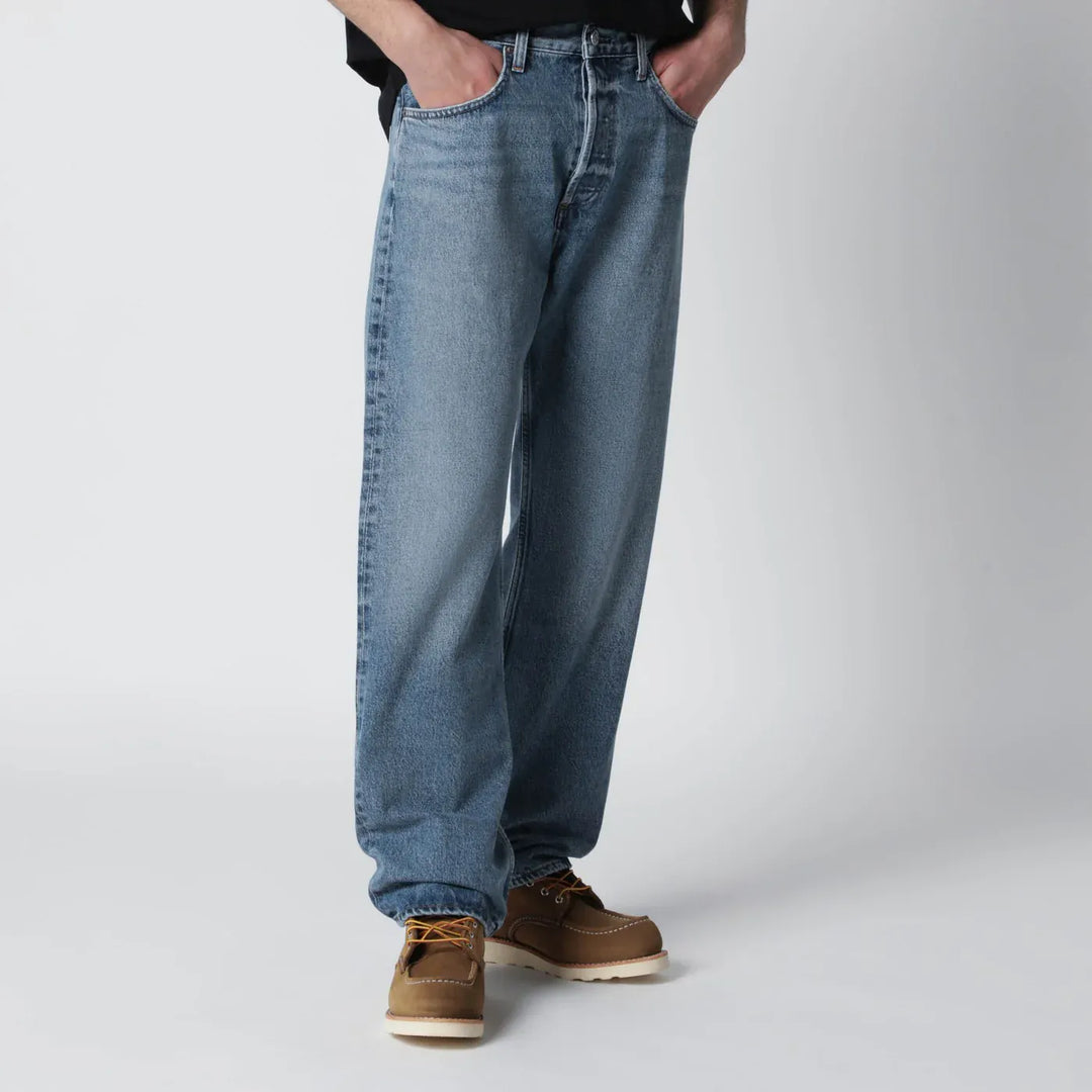 AGOLDE - Blue Friction jeans in regenerated denim