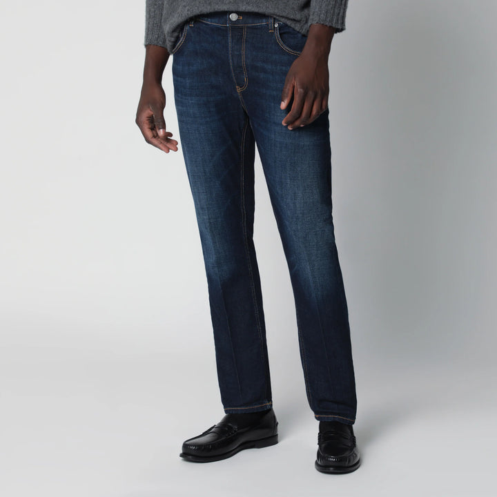 PT Torino Denim - Dark blue washed jeans
