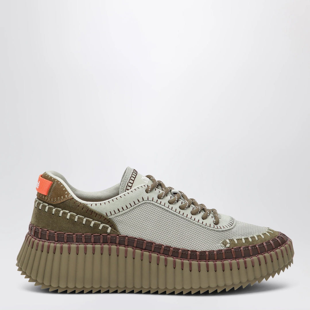 Chloé - Nama sneakers in military green