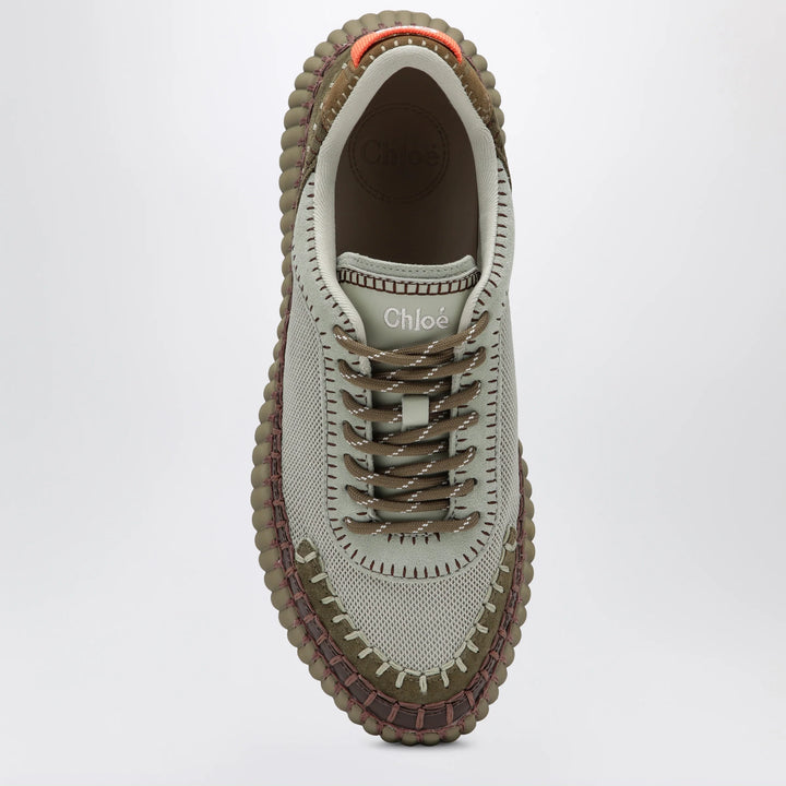 Chloé - Nama sneakers in military green