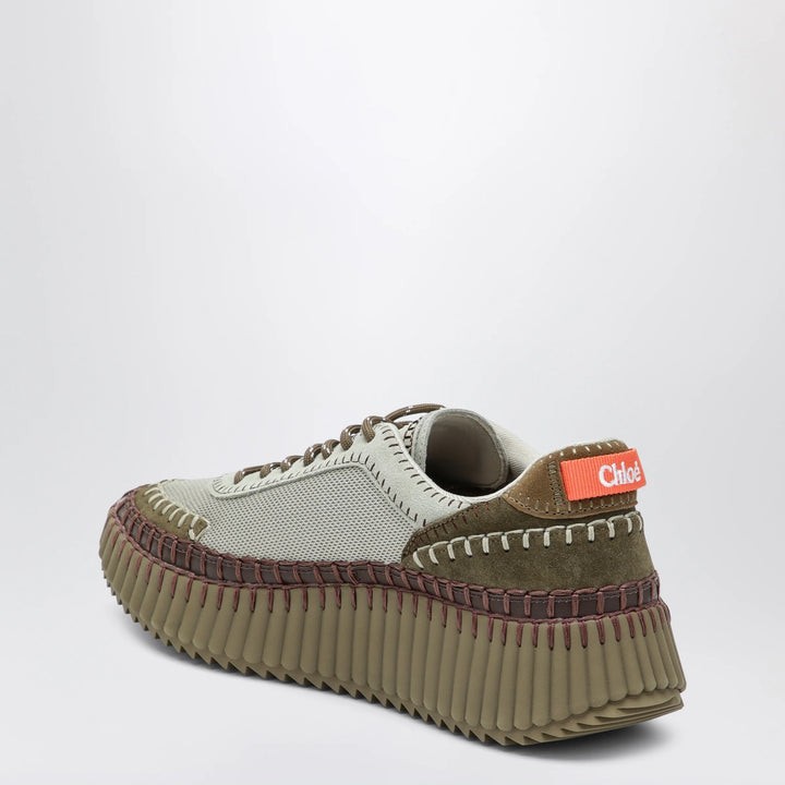Chloé - Nama sneakers in military green