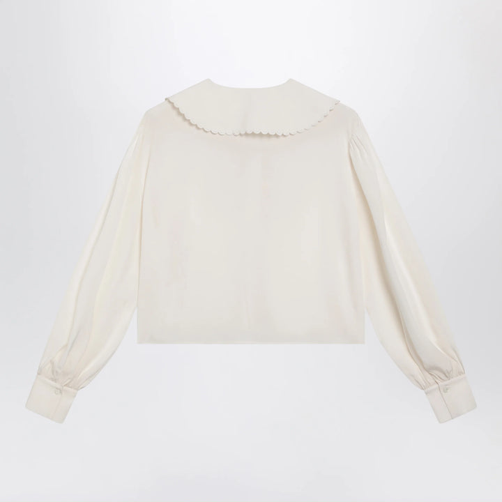 Chloé - Milk white silk blouse