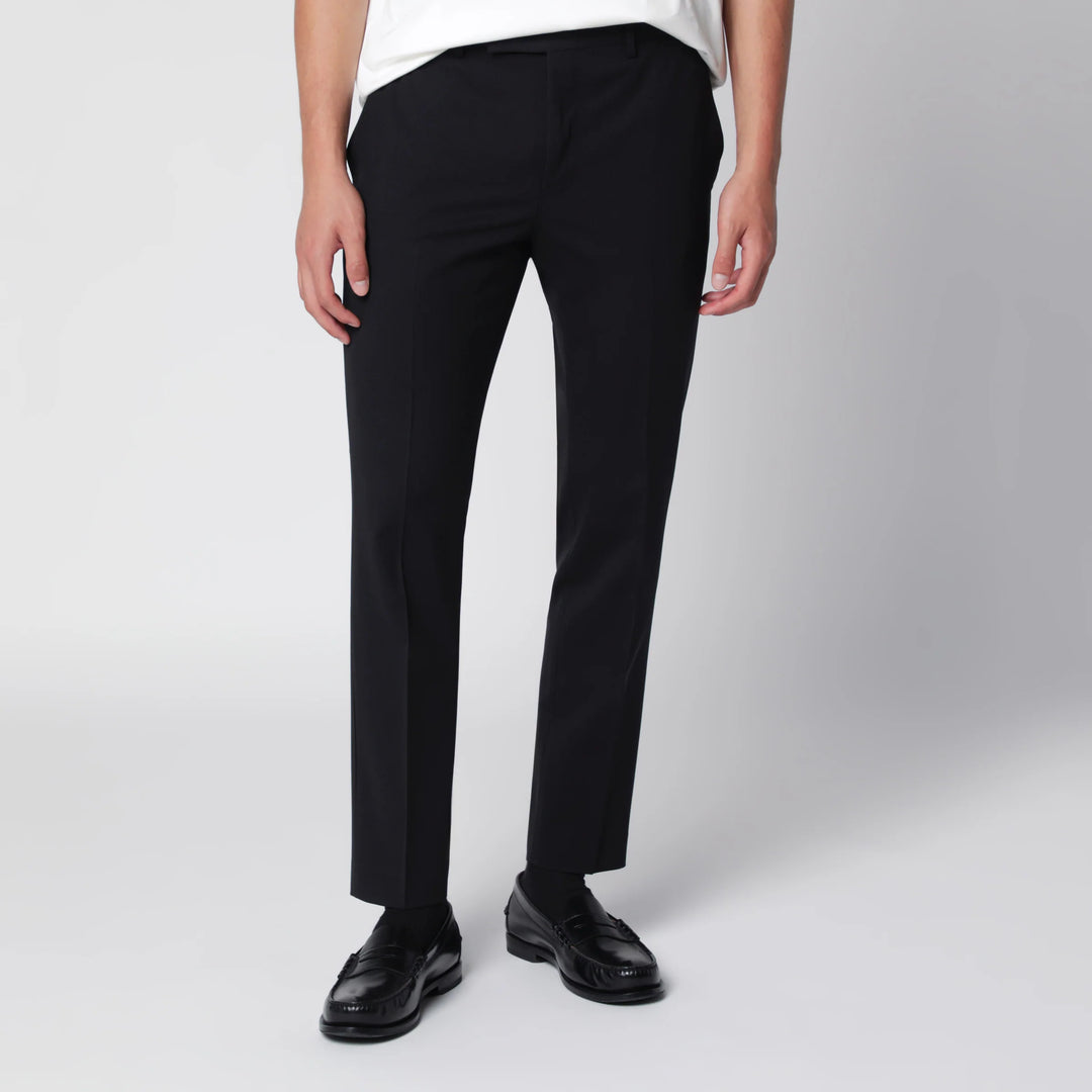 PT Torino - Dieci trousers in black wool blend
