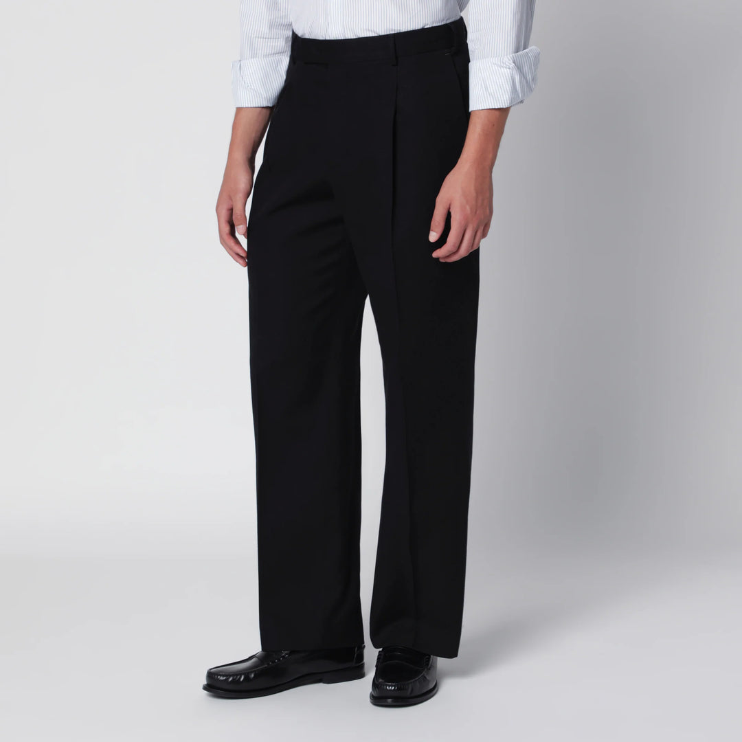 PT Torino - Black Cotton Trousers