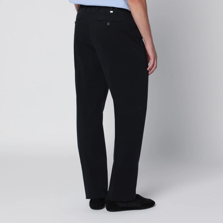 PT Torino - Navy Cotton Trousers