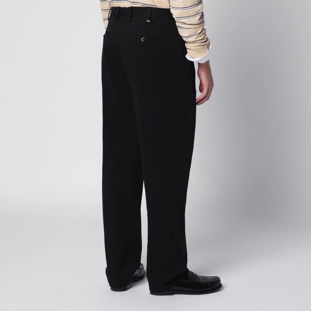 PT Torino - Black Cotton Trousers