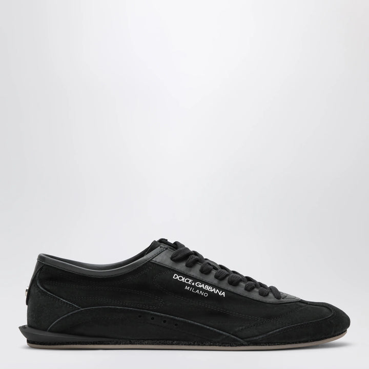 Dolce&amp;Gabbana - Black DG Sailing raffia trainers