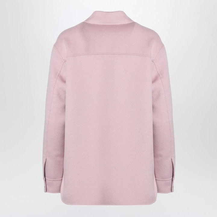 Jackets Max Mara Studio Pink wool blend jacket Brand