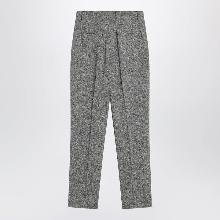 Dolce&amp;Gabbana - Wool-blend dotted trousers