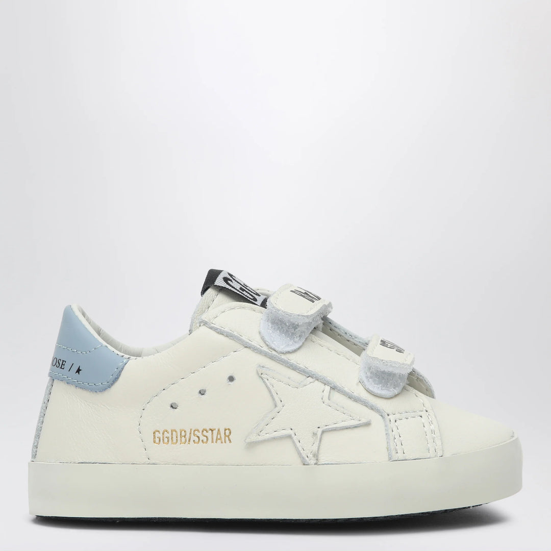 Golden Goose - Set Sneakers Baby School white/pink with socks