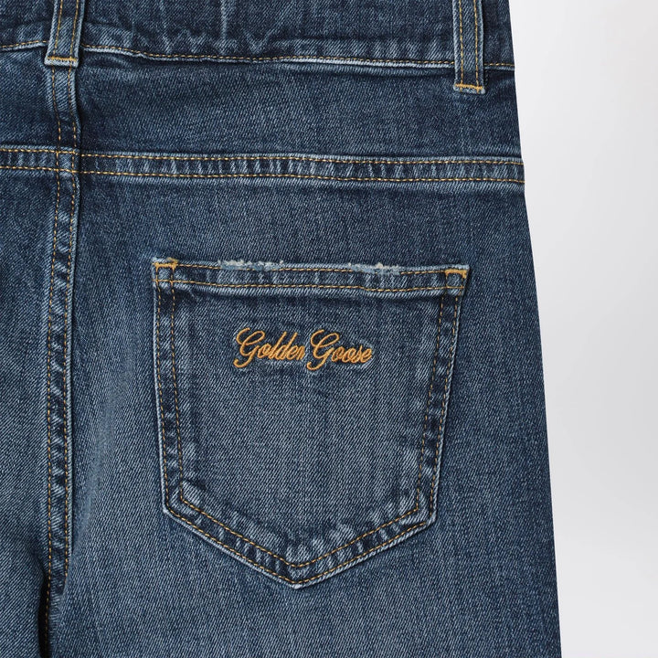 Golden Goose - Dark blue washed-out jeans