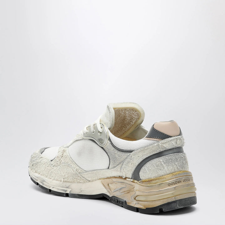 Golden Goose - Dad-Star trainers in suede and white/silver mesh