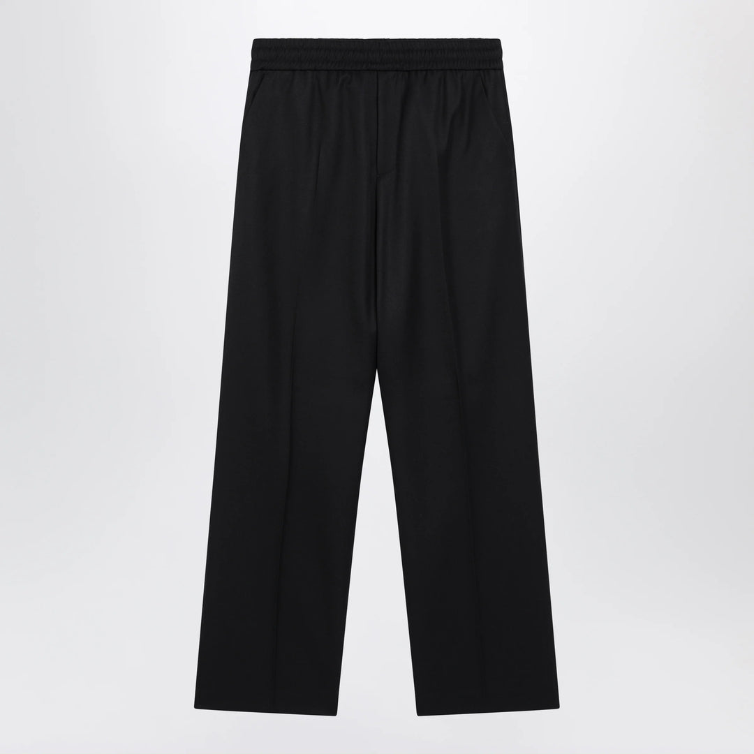 Golden Goose - Straight-leg trousers in cotton-wool blend, dark blue