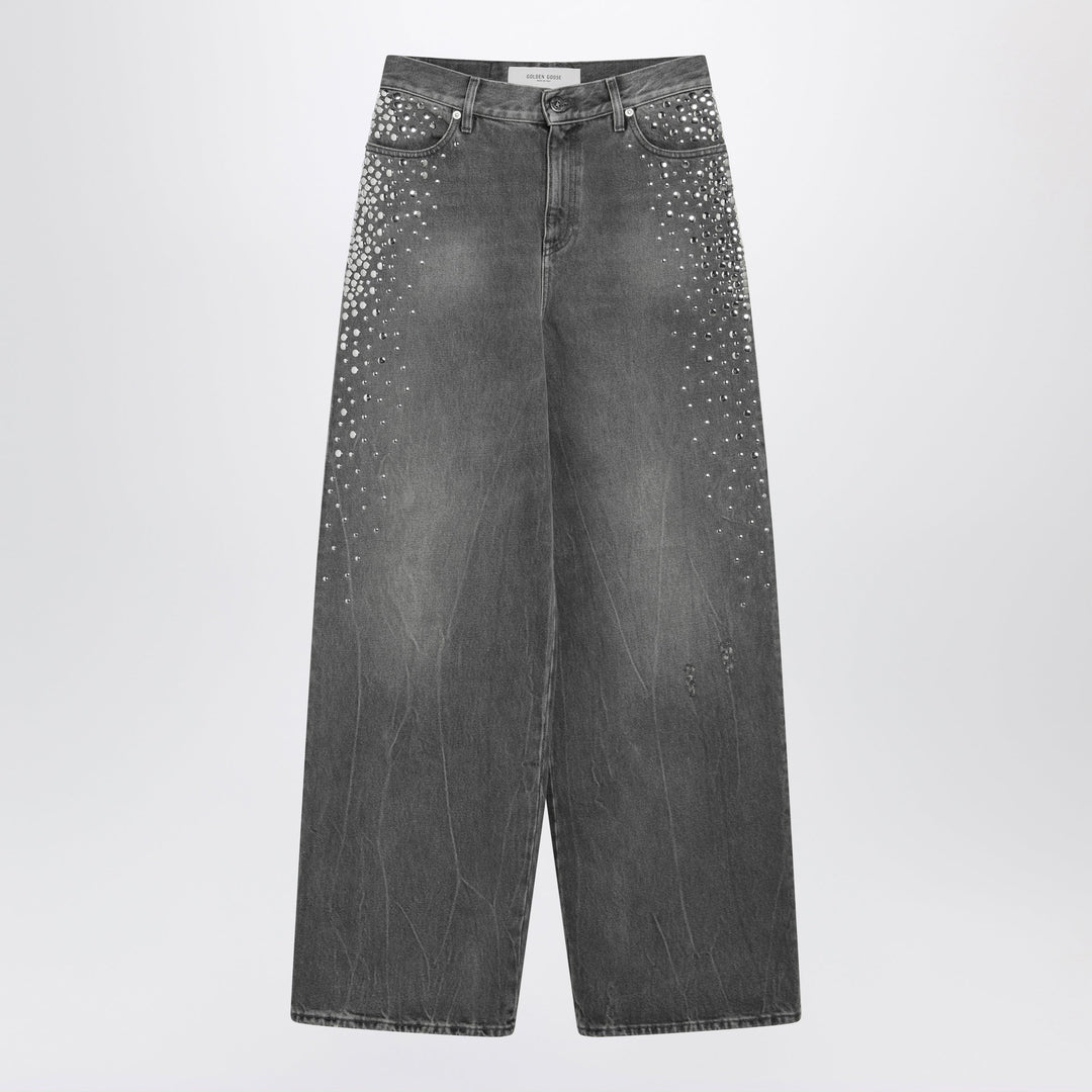 Golden Goose - Melody vintage-wash cotton boyfriend jeans, grey