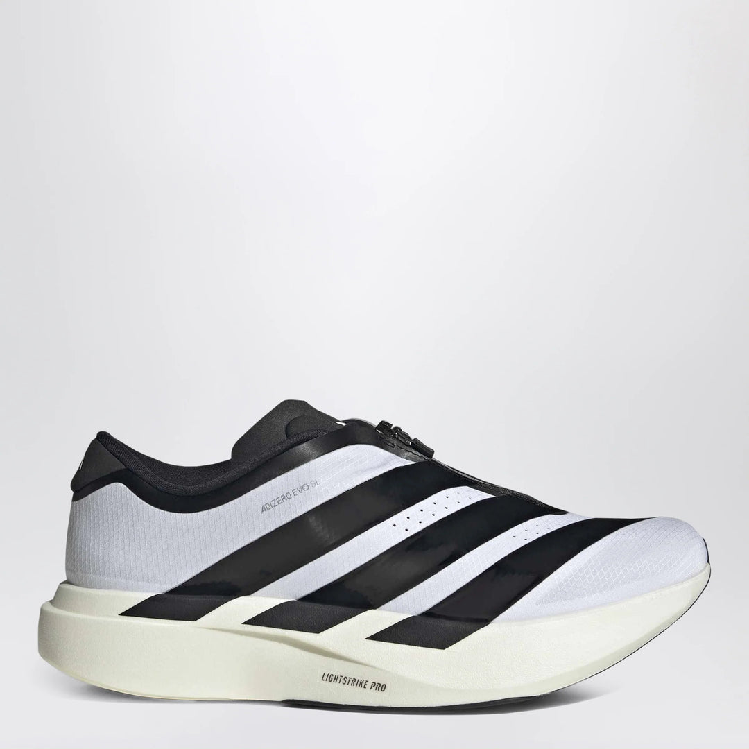 adidas Originals - adidas Adizero Evo SL Zip sneakers in black and white