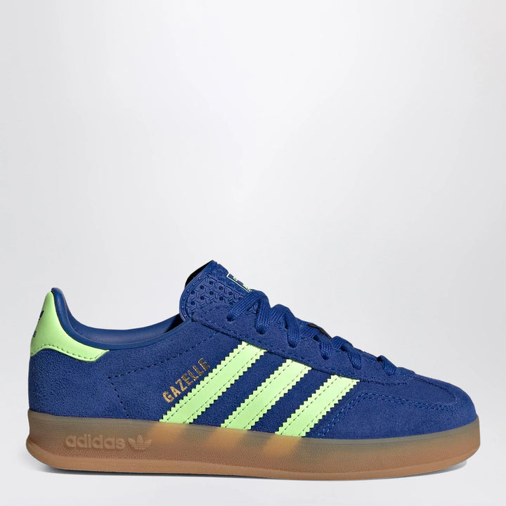 adidas Originals - Gazelle sneakers in Royal Blue/Green Spark