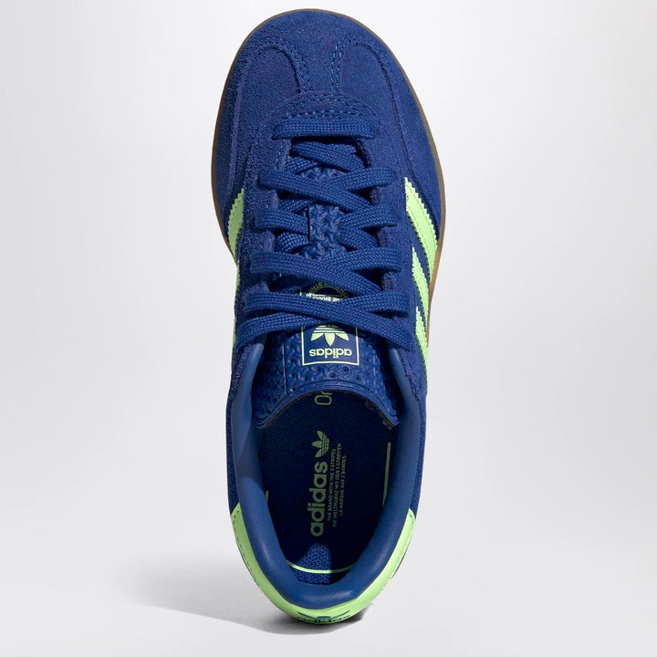 adidas Originals - Gazelle sneakers in Royal Blue/Green Spark