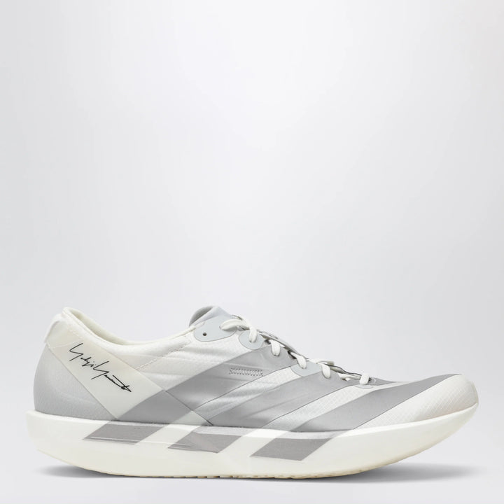 adidas Y-3 - Adios 9 mesh trainers in chalk white and grey