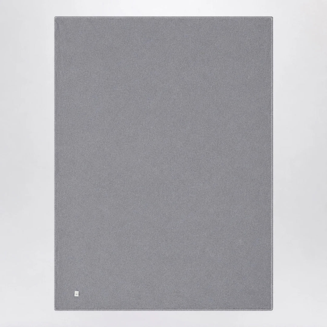 Tekla - Grey lambswool blanket